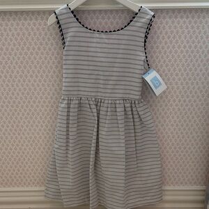 Bella Bliss Striped Scoop Neck Dress